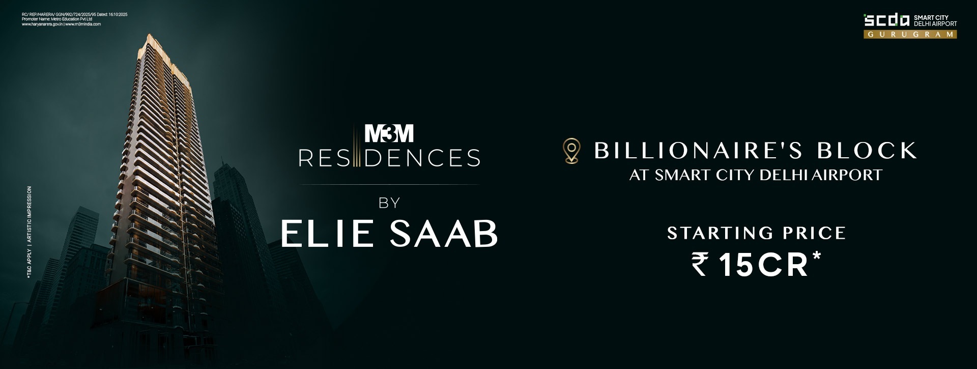 M3M Residences by elie saab